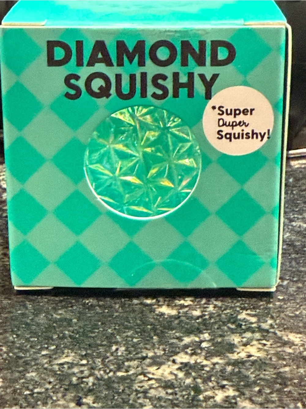 Diamond Squishy Teal Stress Relief Toy -Target squishy